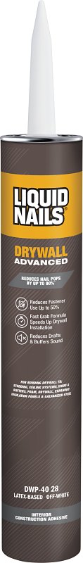 Liquid Nails DWP-24 Drywall Adhesive, Off-White, 28 oz Cartridge