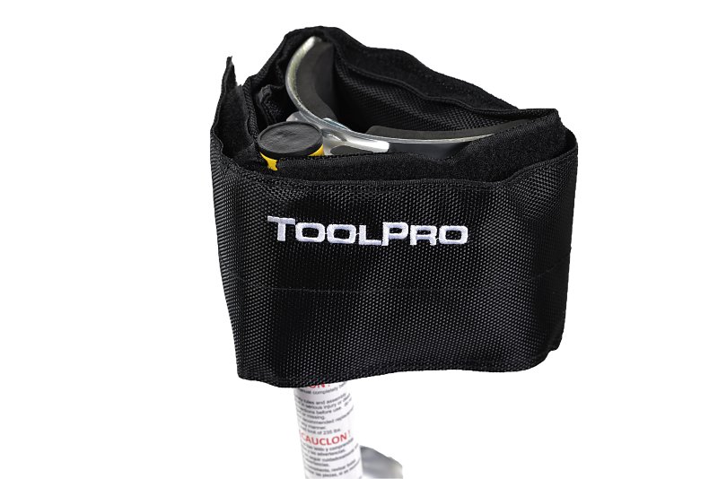 Toolpro TP02440 Adjustable Stilts, 225 lb, 24 in Min H, 40 in Max H, Magnesium, Yellow