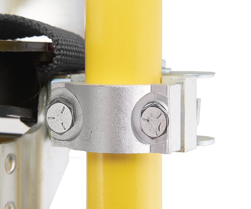 Toolpro TP02440 Adjustable Stilts, 225 lb, 24 in Min H, 40 in Max H, Magnesium, Yellow
