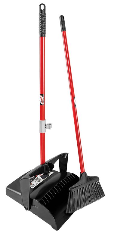 LOBBY BROOM&DST PAN ST OPN-LID