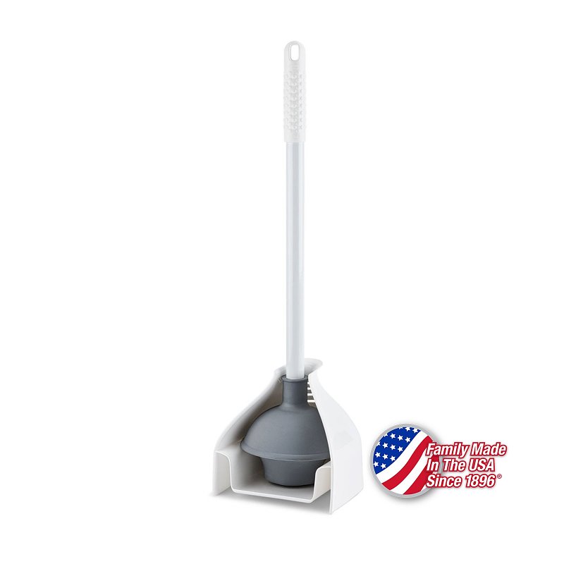 Libman 5045 Premium Plunger and Caddy, 24 in OAL, 5 in Cup