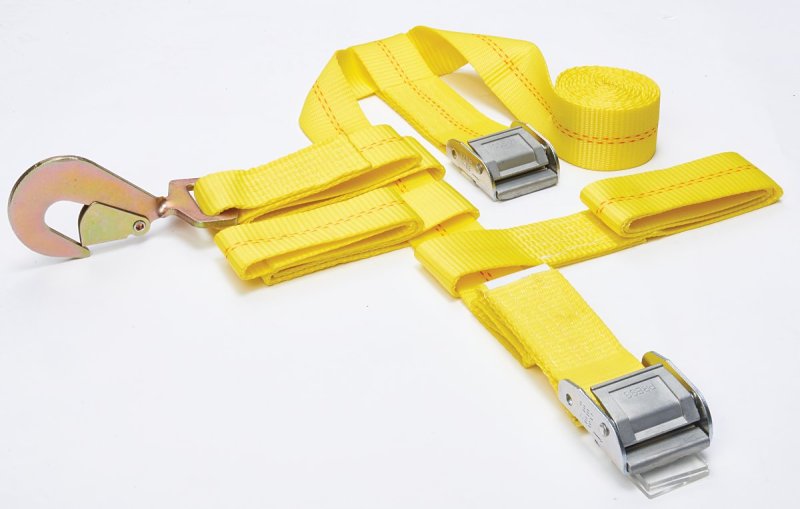 Keeper 04516 Tie-Down Strap, 2 in W, 8 ft L, 1000 lb, Twisted Snap Hook End Fitting