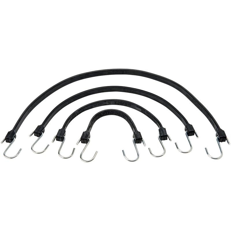 Keeper 06360 Bungee Cord Assortment, EPDM, S-Hook End