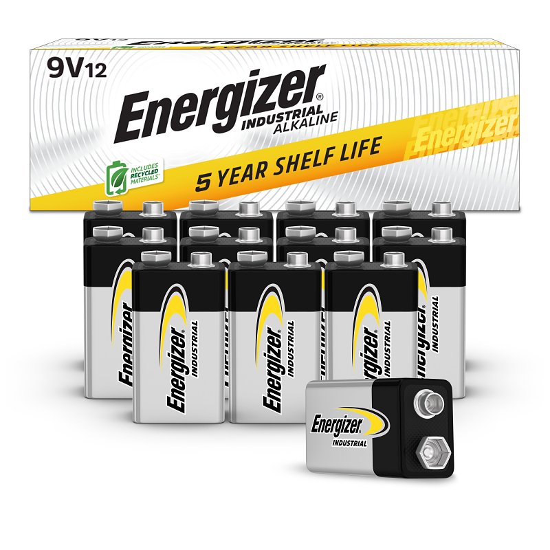ALKALINE BATTERY 600MAH 9V