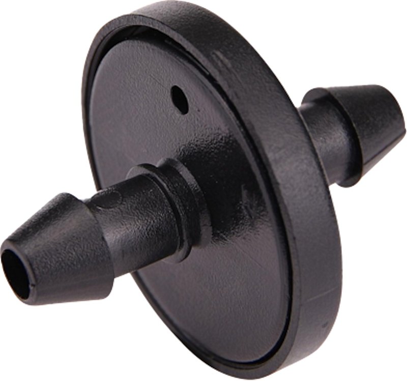 Raindrip 117010B Mini In-Line Dripper, 1 gph, Black