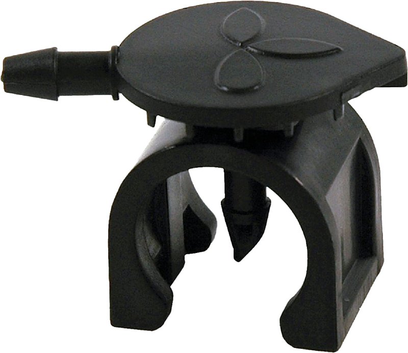Raindrip CNP05B Clamp-N-Pierce Fitting, Plastic, Black