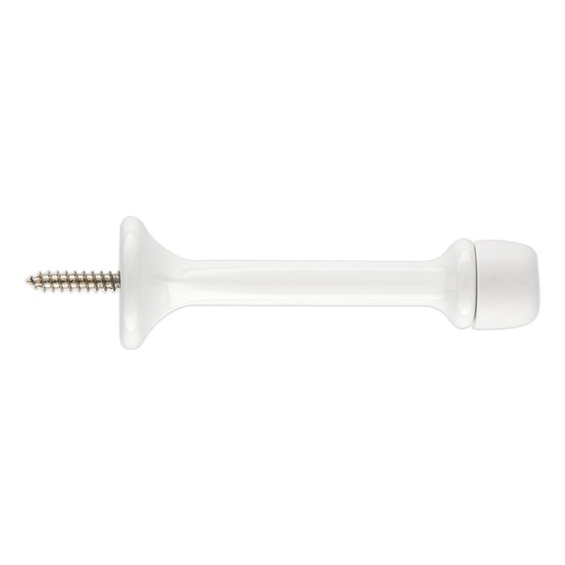 National Hardware 236 Series N830-549 Rigid Door Stop, 3-1/16 in Projection, Zinc