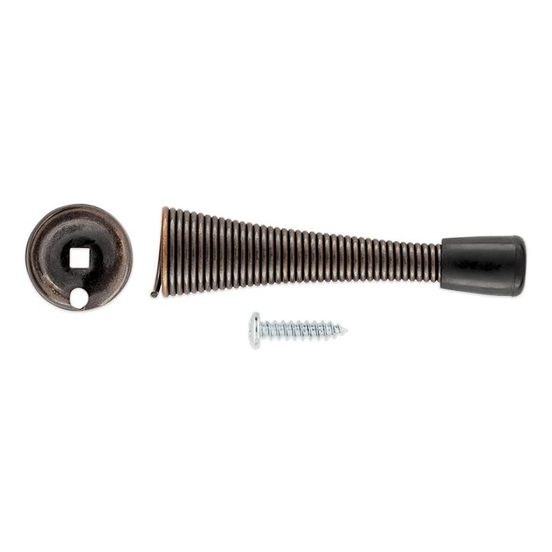 National Hardware V232 Series N830-559 Door Stop, Steel, Antique Bronze