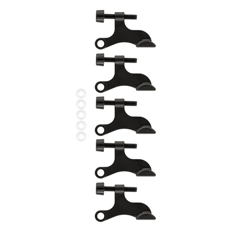 National Hardware N830-566 Hinge Pin Door Stop, 2-1/16 in Projection, Zinc, Matte