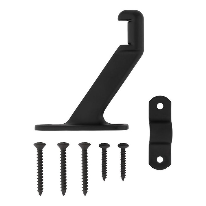 National Hardware N830-591 Handrail Bracket, Steel/Zinc, Matte