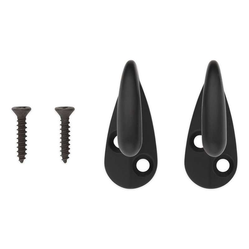 National Hardware N830-595 Robe Hook, 35 lb, 1-Hook, Matte