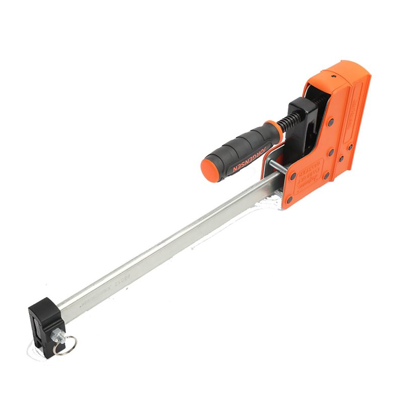 Jorgensen 8012 Jaw Bar Clamp, 1500 lb, 12 in Max Opening Size, 3-7/8 in D Throat, Plastic/Steel Body