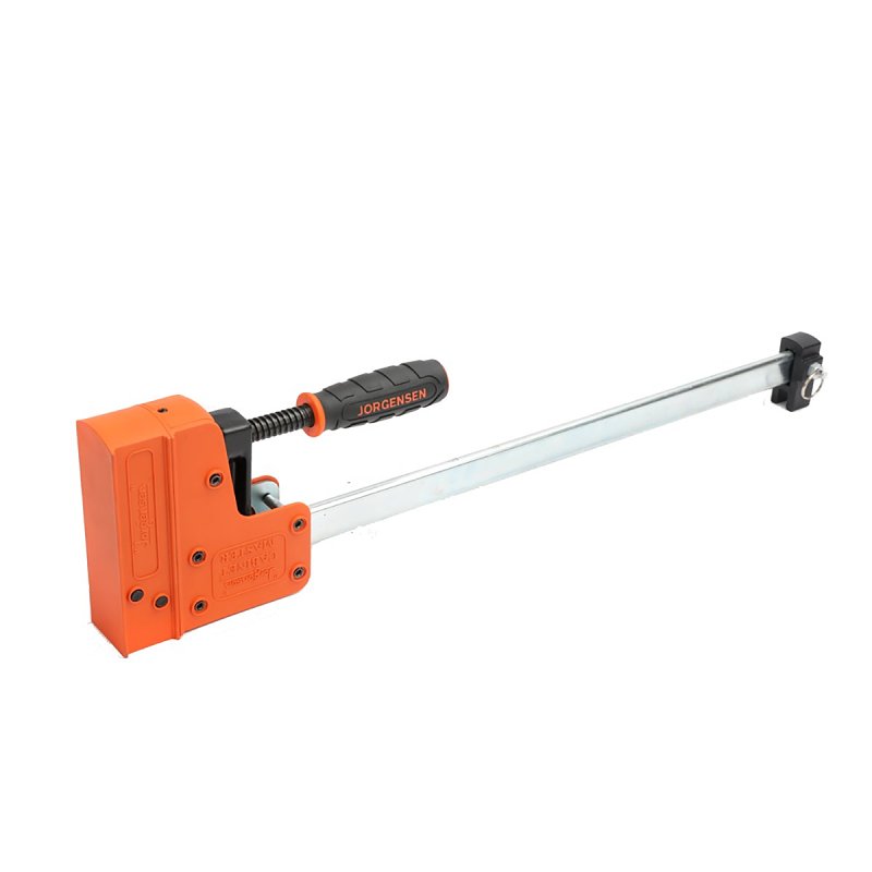 Jorgensen 8018 Jaw Bar Clamp, 1500 lb, 18 in Max Opening Size, 3-7/8 in D Throat, Plastic/Steel Body
