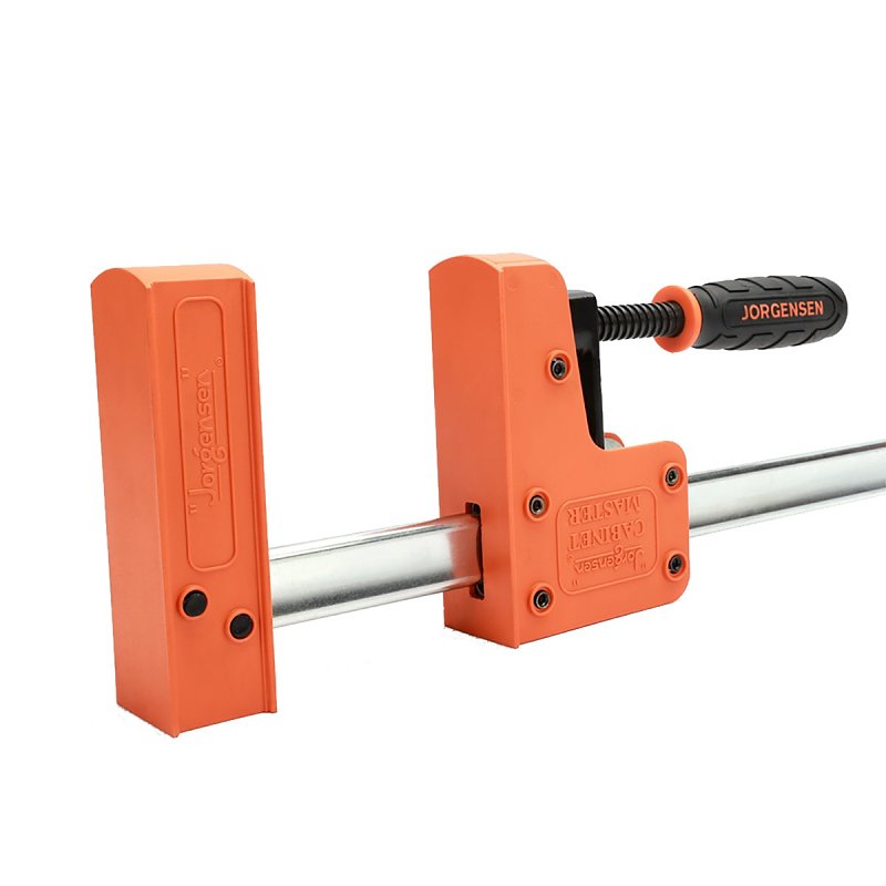 Jorgensen 8036 Jaw Bar Clamp, 1500 lb, 36 in Max Opening Size, 3-7/8 in D Throat, Plastic/Steel Body