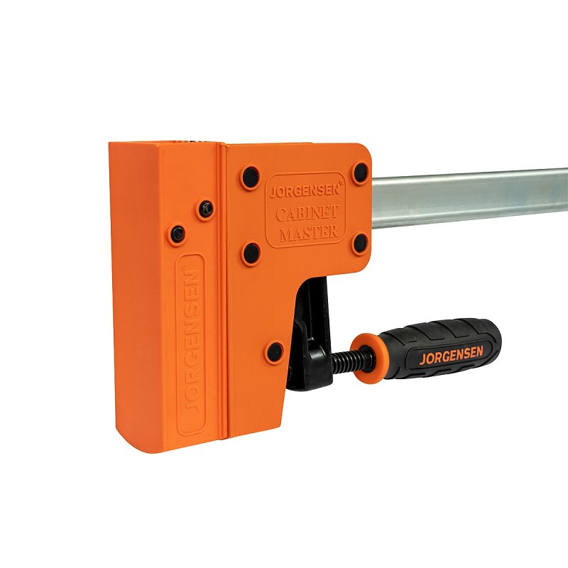 Jorgensen 8072 Jaw Bar Clamp, 1500 lb, 72 in Max Opening Size, 3-7/8 in D Throat, Plastic/Steel Body