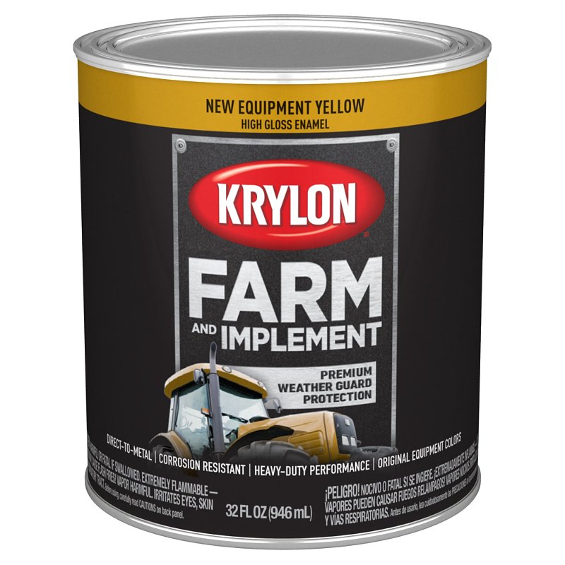 PAINT HG NEW EQUIPMENT YEL 1QT