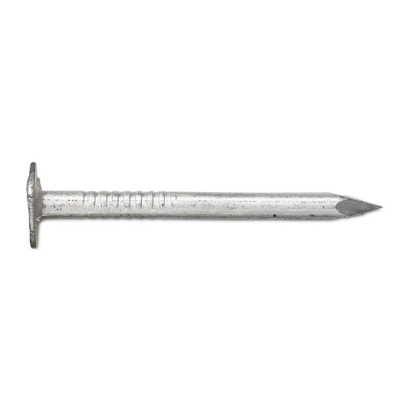 ProFIT 0223098 Siding Nail, #11, 1-1/2 in L, Aluminum, Flat Head, Smooth Shank, 1 lb