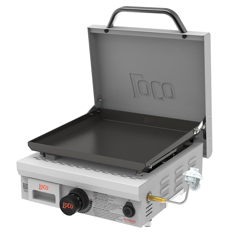 LoCo SmartTemp Series 2023050176 Classic Griddle, Propane, 1-Burner, 265 sq-in Primary Cooking Surface, Chalk