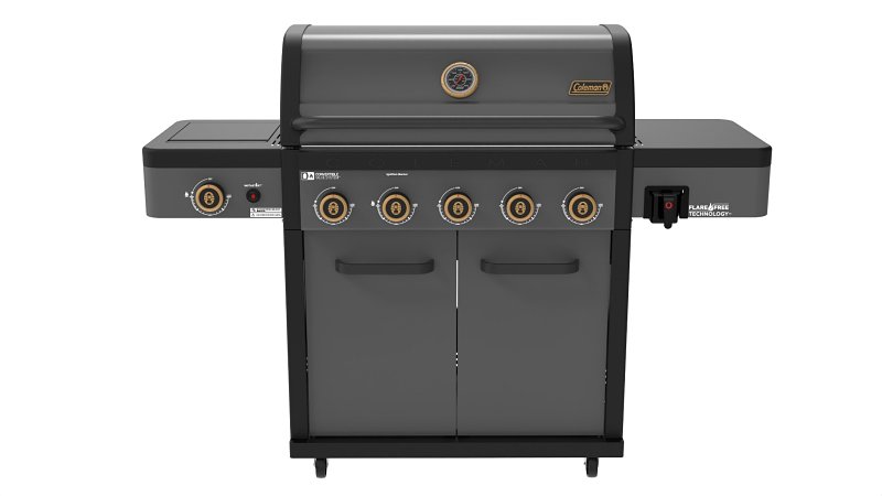 Coleman RV-501BBQ Barbecue Grill, 5-Burner
