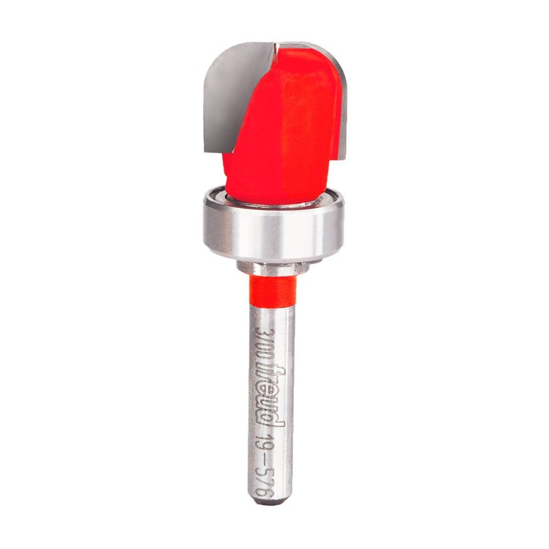 Freud 19-576 Dish Carving Bit, 3/4 in Dia Cutter, 2-5/8 in OAL, 1/2 in Dia Shank, 2-Cutter, Carbide