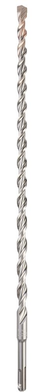 Milwaukee M/2 Series 48-20-7477 2-Cutter Rotary Hammer Drill Bit, 1/2 in Dia, 18 in OAL, 4 -Flute, 25/64 in Dia Shank