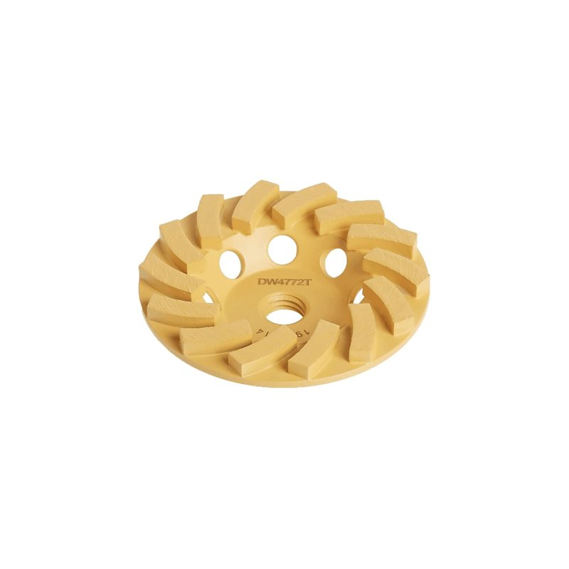 DEWALT XP Series DW4772T Cup Grinding Wheel, 4 in Dia, 1-3/16 in Thick, 5/8-11 Arbor, Diamond Abrasive
