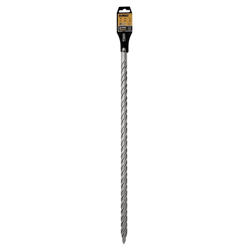DEWALT DW5457 Drill Bit, 3/4 in Dia, 24 in OAL, Helix Flute, 4-Flute, 25/64 in Dia Shank, SDS Plus Shank