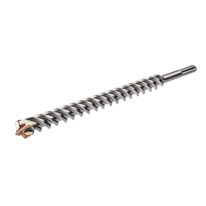 DEWALT ELITE Series DW5827 Drill Bit, 1-3/8 in Dia, 22-1/2 in OAL, High Impact 4 Cutter, SDS Max Shank