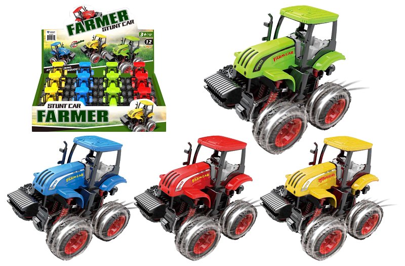 Diamond Visions TM-3634 Big Wheel Farm Tractor, Plastic