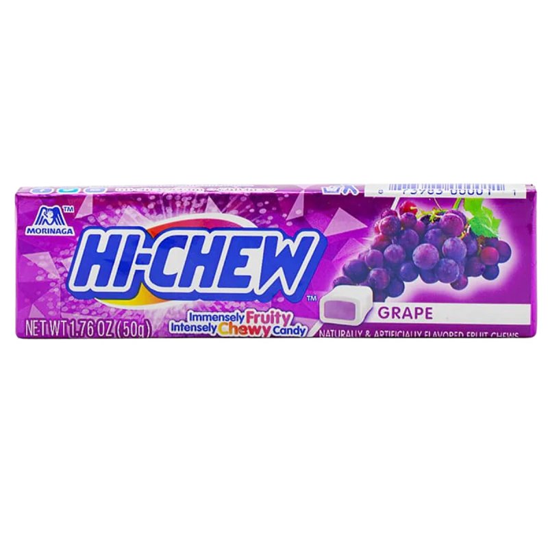 Hi-Chew 694044 Candy, Stick, Grape, 1.76 oz