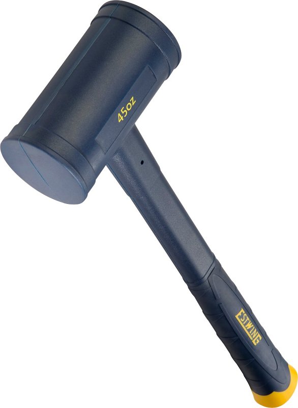 Estwing CCD45 Hammer, 45 oz Head, Deadblow, Steel Head, 14.37 in OAL
