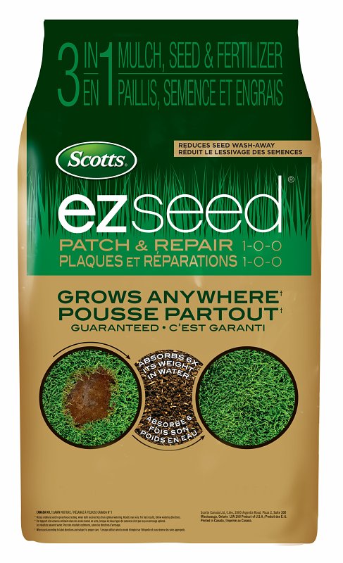 EZ Seed 0182 Grass Seed, 3-In-1, 4.54 kg Pack
