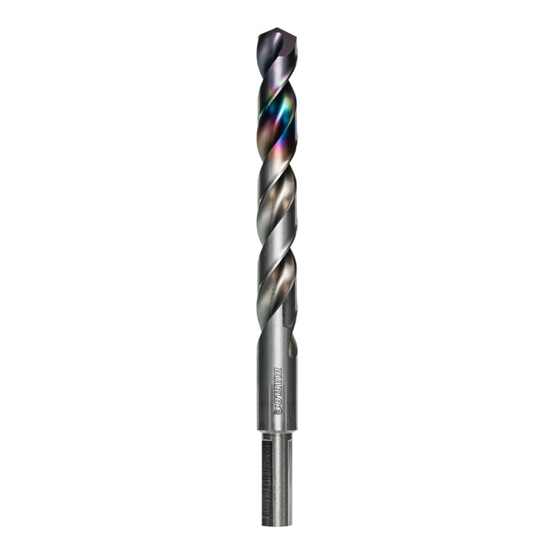 Diablo Metal Demon DMD12JP1 Drill Bit, 1/2 in Dia, 5.9 in OAL, Three-Flat Reduced Shank