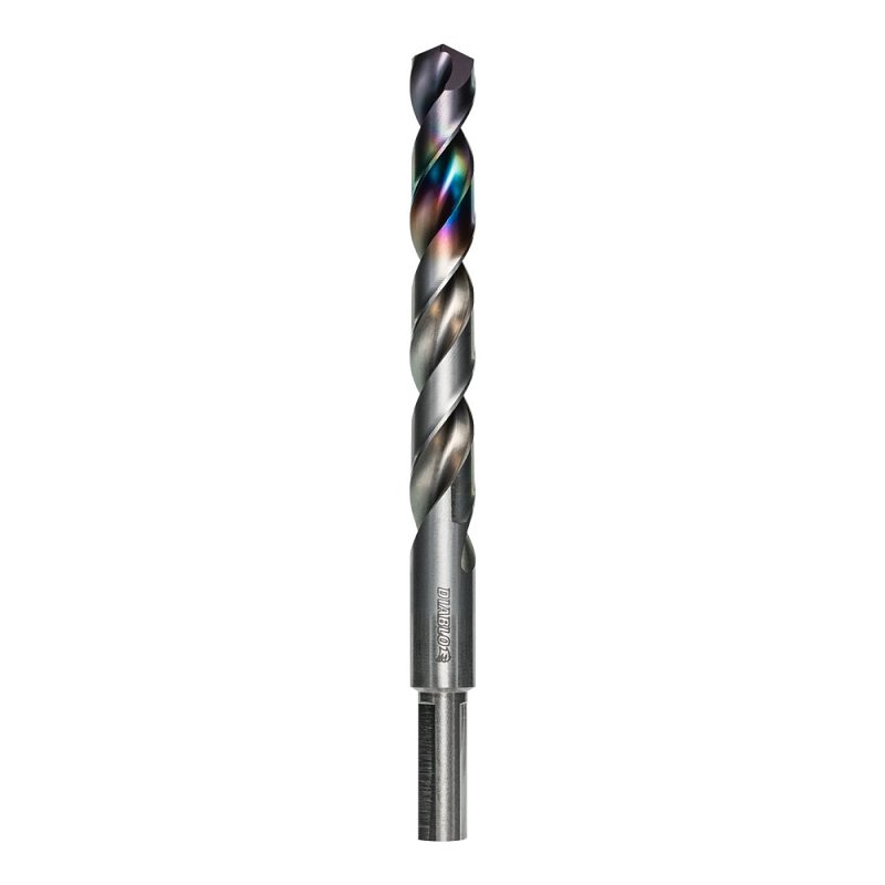 Diablo Metal Demon DMD1532JP1 Drill Bit, 15/32 in Dia, 5.9 in OAL, Three-Flat Reduced Shank