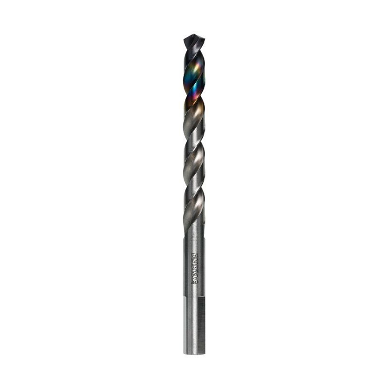 Diablo Metal Demon DMD516JP1 Drill Bit, 5/16 in Dia, 4.6 in OAL, Three-Flat Shank