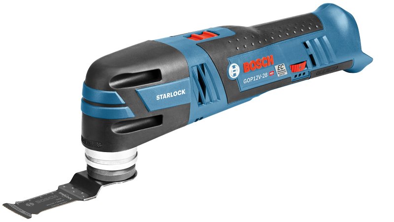 Bosch Starlock GOP12V-28N Oscillating Multi-Tool, Tool Only, 12 V, 5000 to 20,000 opm, 2.8 deg Oscillating
