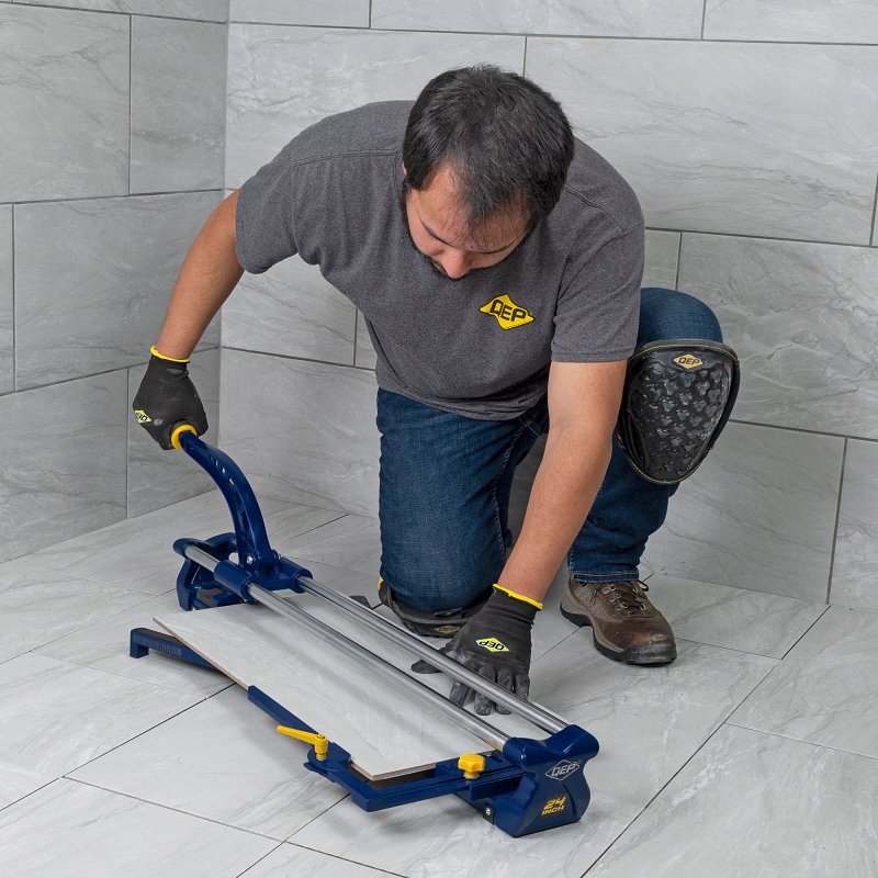 QEP 10624Q Slimline Manual Tile Cutter, 24 in Cutting Capacity