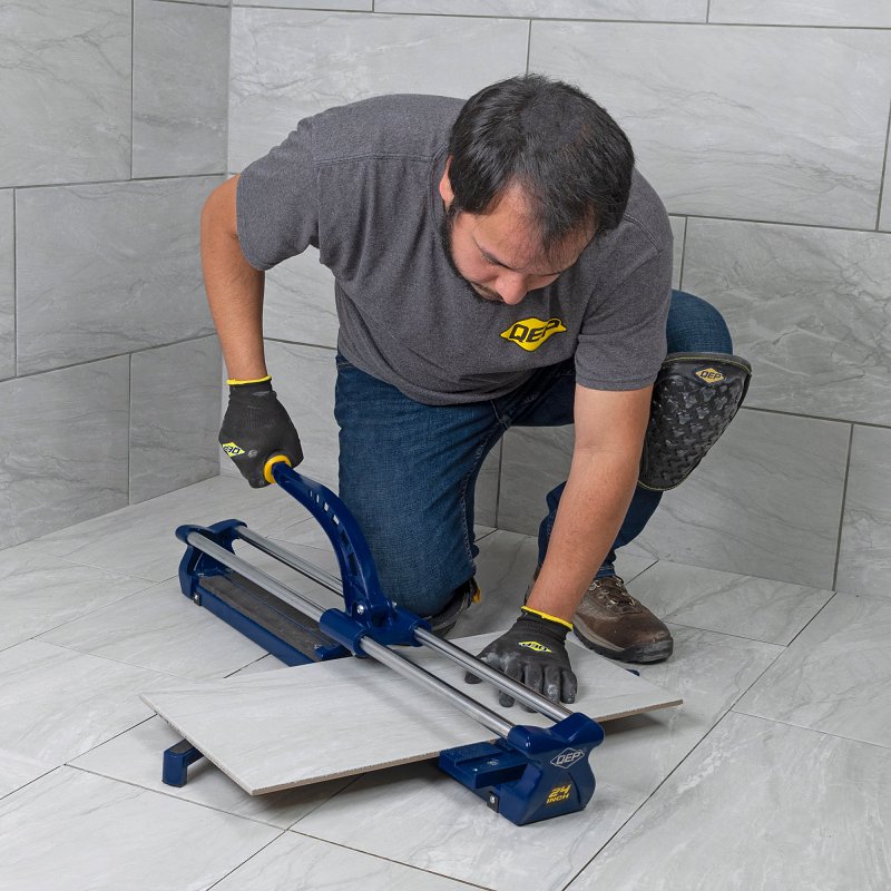 QEP 10624Q Slimline Manual Tile Cutter, 24 in Cutting Capacity