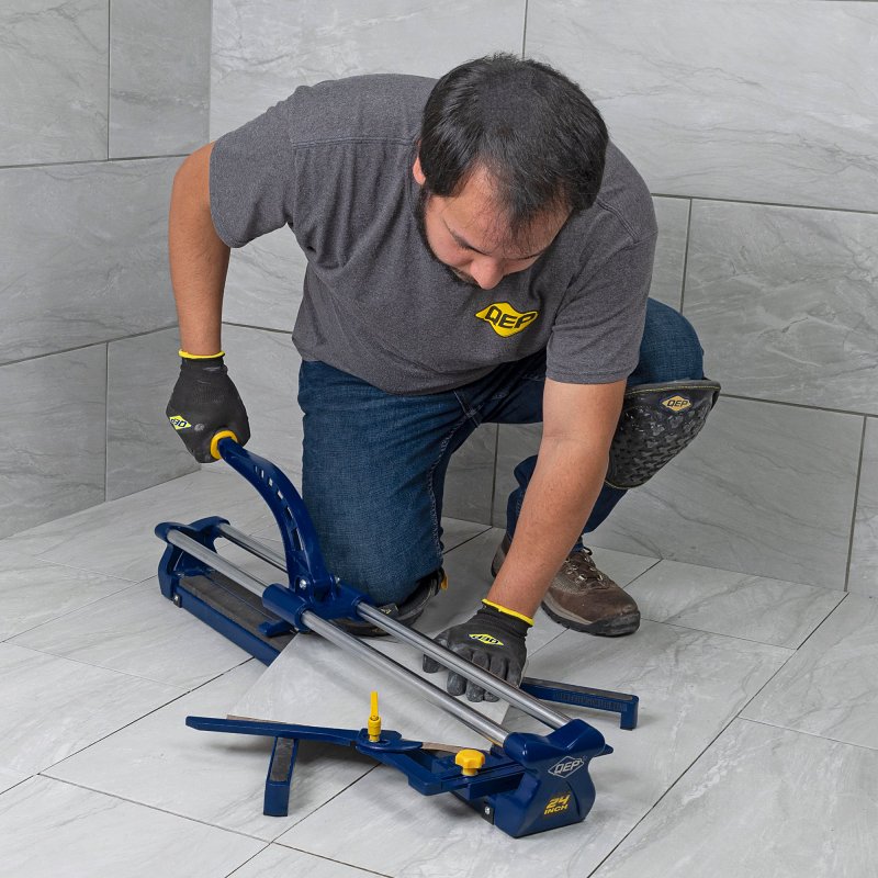 QEP 10624Q Slimline Manual Tile Cutter, 24 in Cutting Capacity