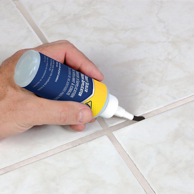 QEP 19999 Applicator Bottle with Brush, 4 oz, Plastic, White