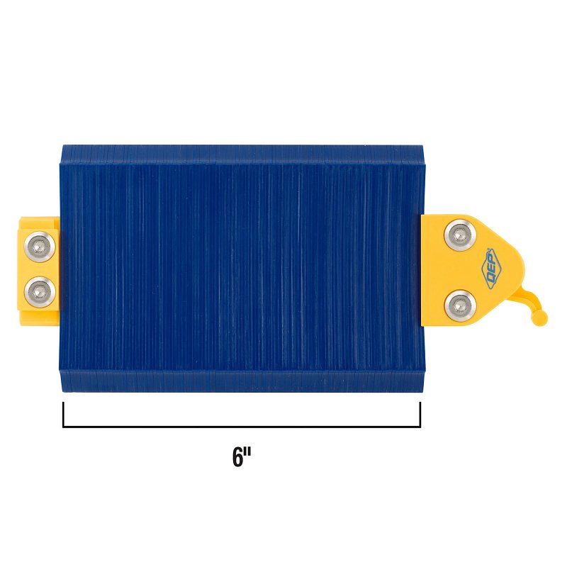 QEP 10038 Locking Contour Gauge, 6 in L, 4-1/2 in W