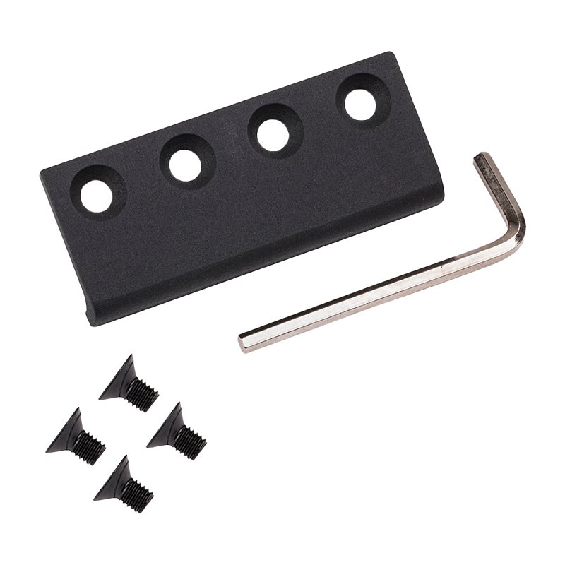Renin Spectrum Series BD125-MB Track Joiner Kit, 250 lb, Matte Black