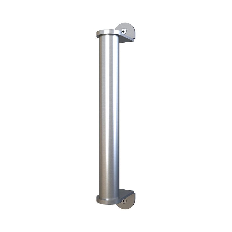 Renin Deben Series BD413-SN Barn Door Handle, 214 mm L Handle, Steel, Satin Nickel