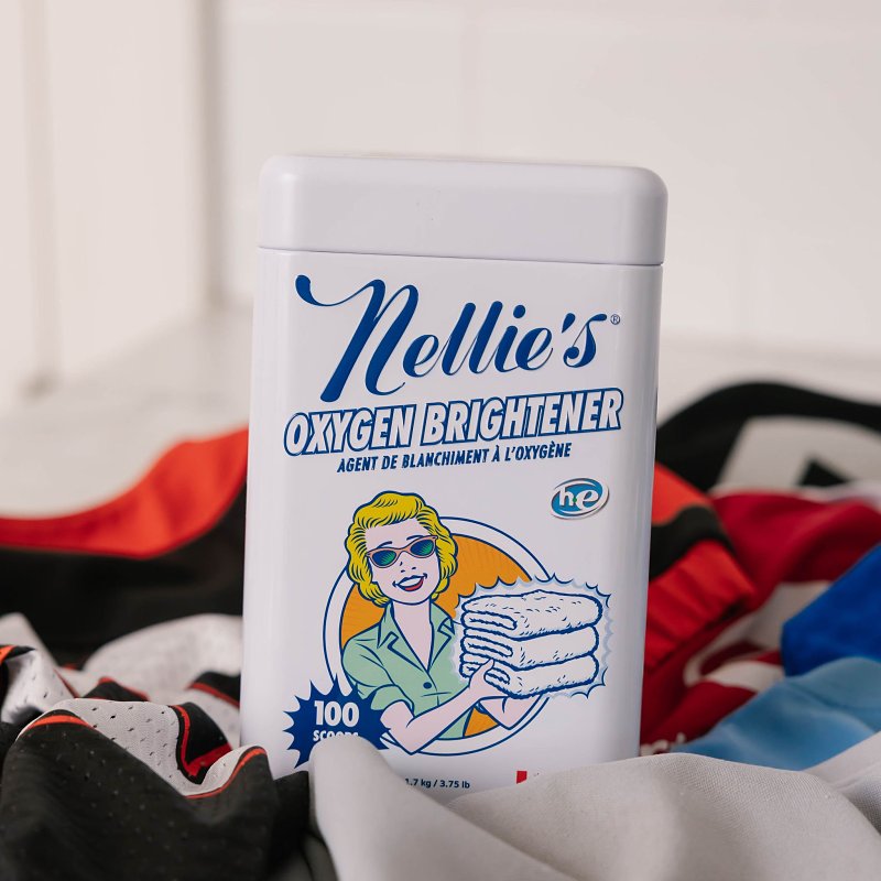 Nellie's NOX-100T Oxygen Brightener, 1.7 kg Tin, Granular Powder