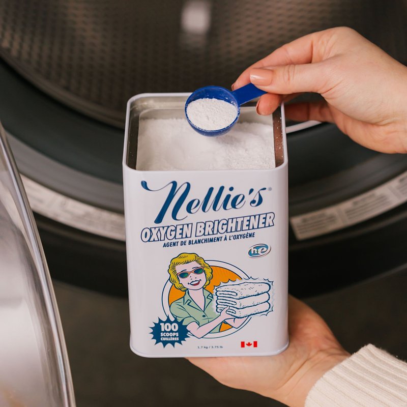 Nellie's NOX-100T Oxygen Brightener, 1.7 kg Tin, Granular Powder