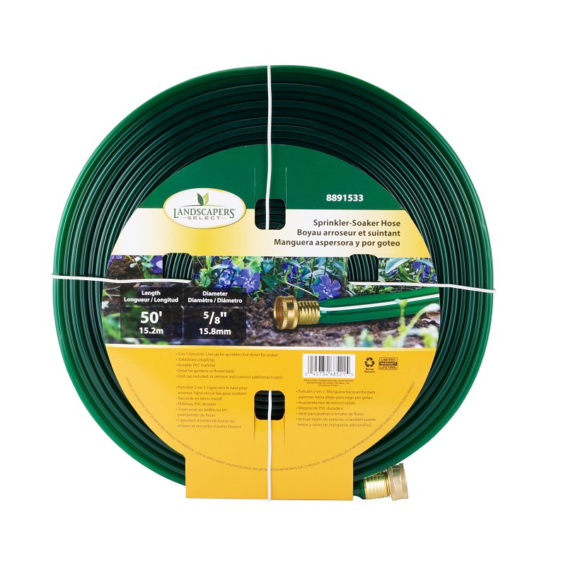 SPRK & SOAKER HOSE 5/8INX50FT