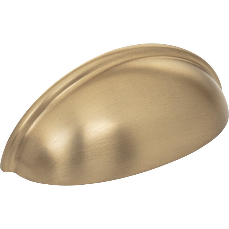 Kasaware Satin Bronze Cup Pull 3-11/16 In. (6-pack) With 3 In. Center-to-center Screws