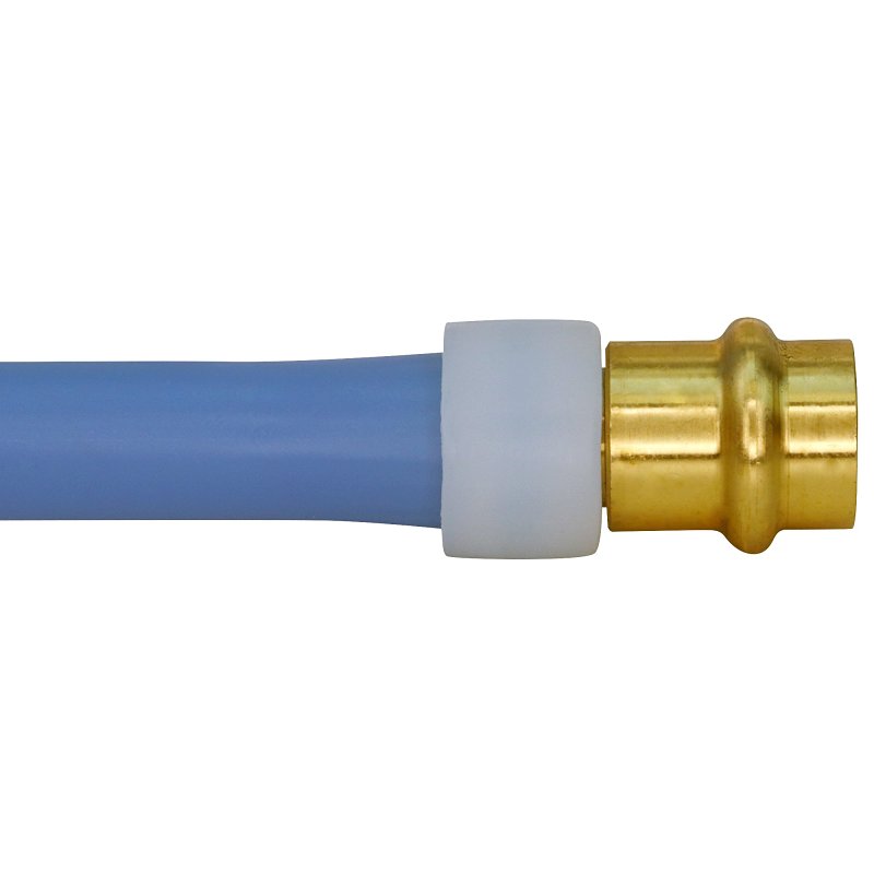 Apollo EPXPR1212 Adapter, 1/2 in, PEX A Barb x Press Fit, Brass, 200 psi Pressure