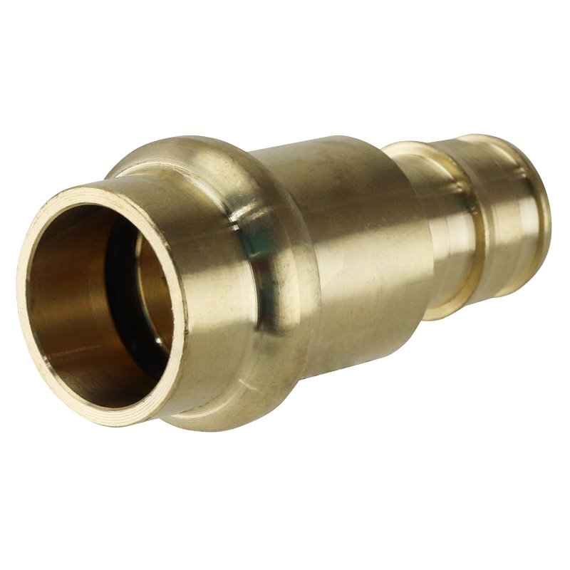 Apollo EPXPR1212 Adapter, 1/2 in, PEX A Barb x Press Fit, Brass, 200 psi Pressure