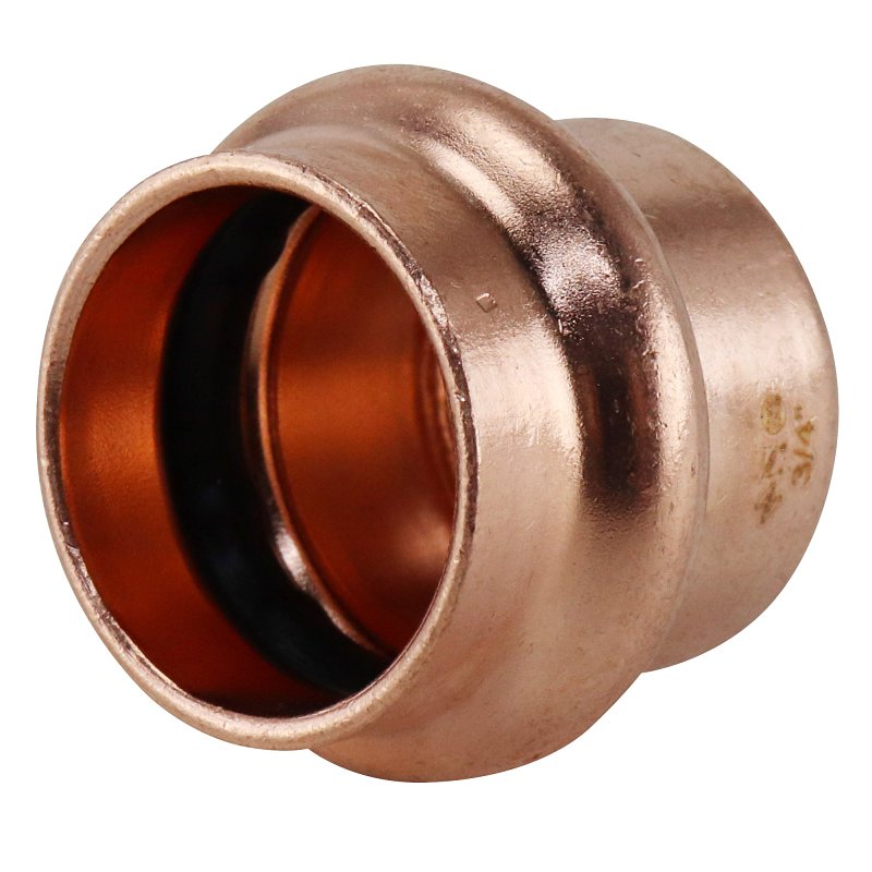 Apollo XPRCAP34 Tube Cap, 3/4 in, Press Fit, Copper, 300 psi Pressure